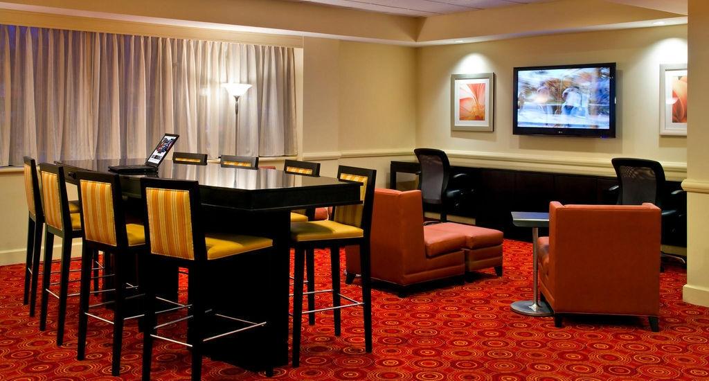 New York Laguardia Airport Marriott Hotel Exterior foto